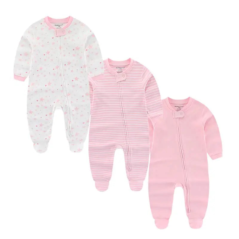 Baby 3-Piece Long Sleeve Sleep & Play Set