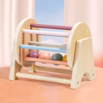 Wooden Spinning Roller Toy