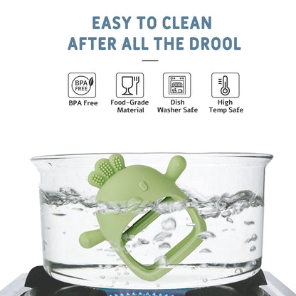 Silicone Baby Teether Glove