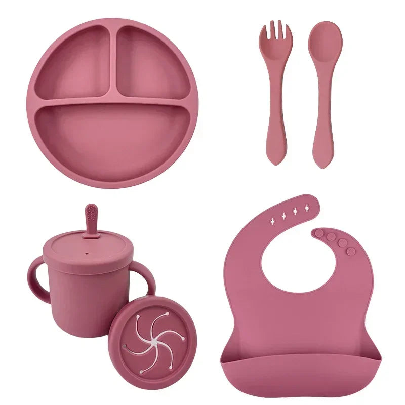 Baby Silicone Feeding Set