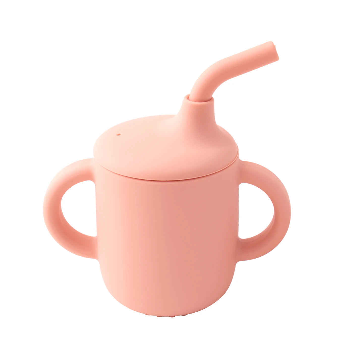 Baby Silicone Straw Cup