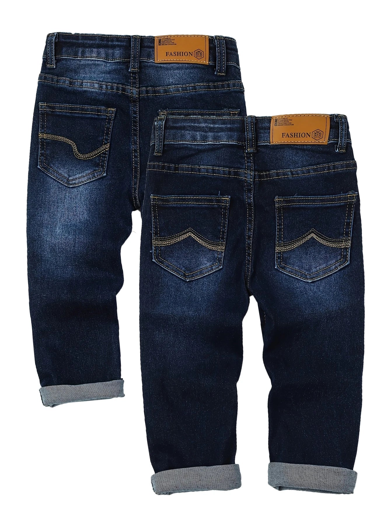 Baby Boys’ & Toddler Straight Fit Jeans