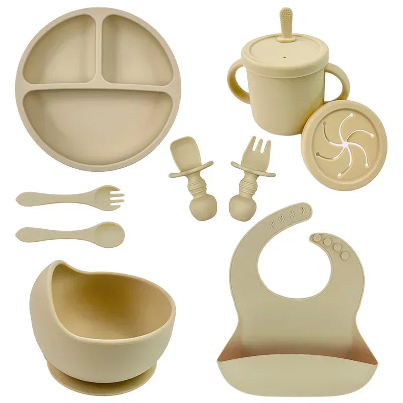Baby Silicone Feeding Set