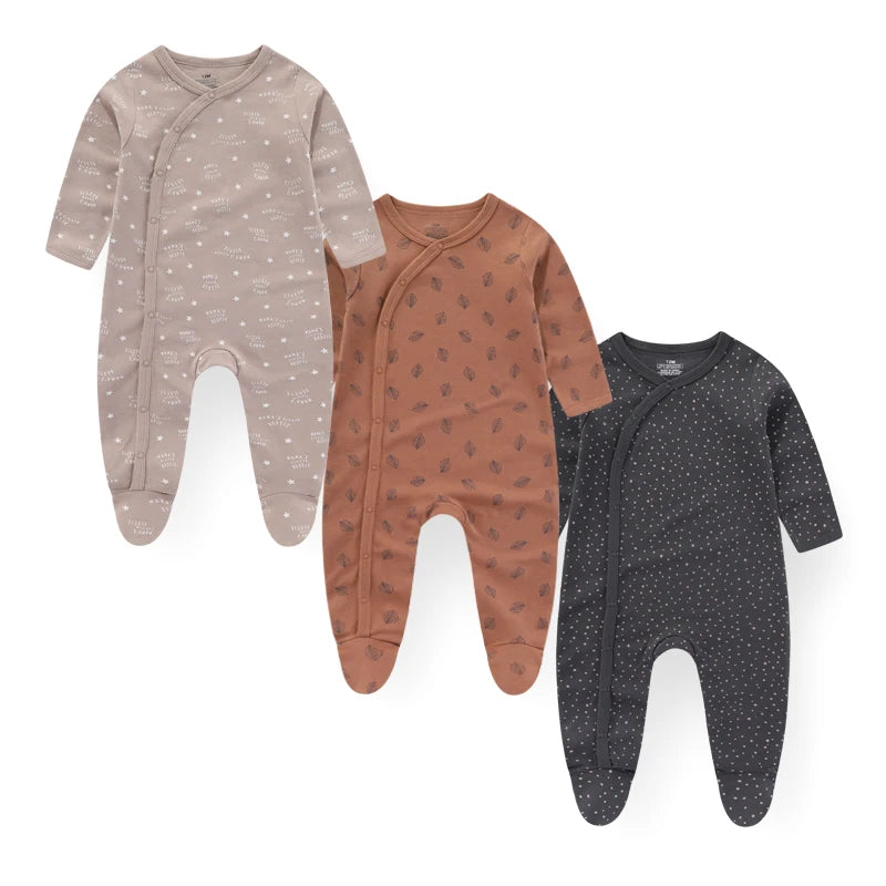 Baby 3-Piece Long Sleeve Sleep & Play Set