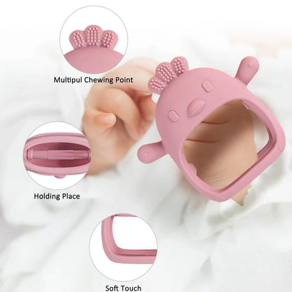 Silicone Baby Teether Glove