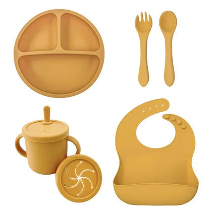 Baby Silicone Feeding Set