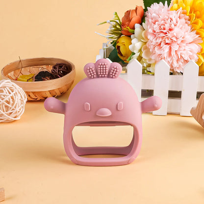 Silicone Baby Teether Glove