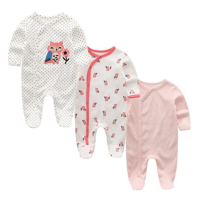 Baby 3-Piece Long Sleeve Sleep & Play Set