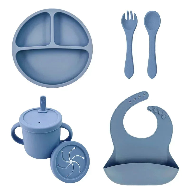 Baby Silicone Feeding Set