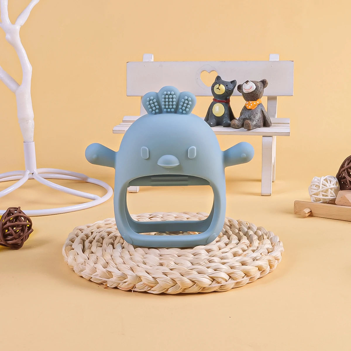 Silicone Baby Teether Glove