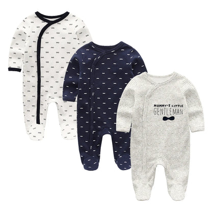 Baby 3-Piece Long Sleeve Sleep & Play Set