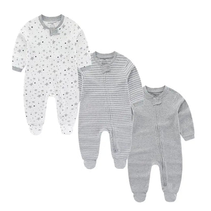 Baby 3-Piece Long Sleeve Sleep & Play Set