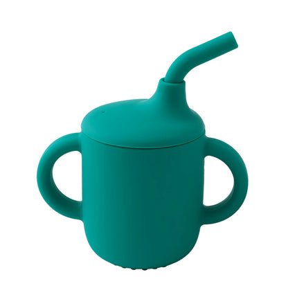 Baby Silicone Straw Cup