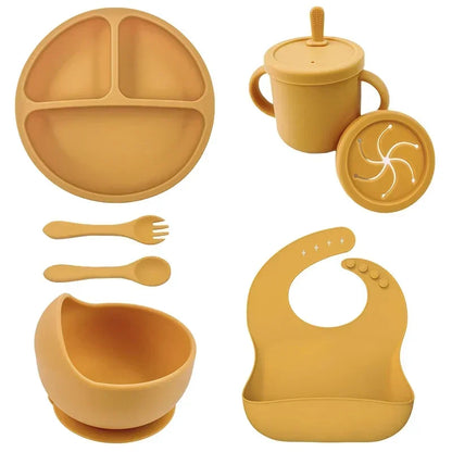 Baby Silicone Feeding Set