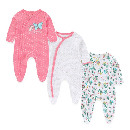 Baby 3-Piece Long Sleeve Sleep & Play Set