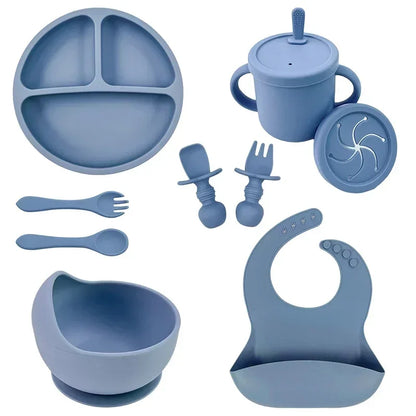Baby Silicone Feeding Set