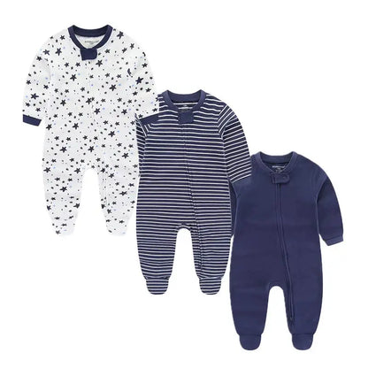 Baby 3-Piece Long Sleeve Sleep & Play Set
