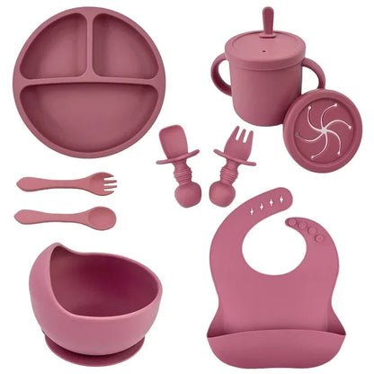 Baby Silicone Feeding Set