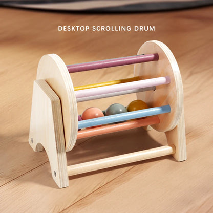 Wooden Spinning Roller Toy