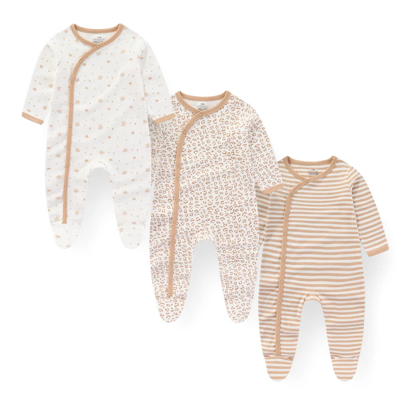 Baby 3-Piece Long Sleeve Sleep & Play Set