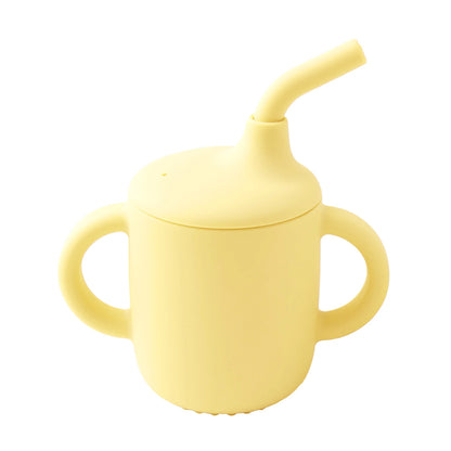Baby Silicone Straw Cup