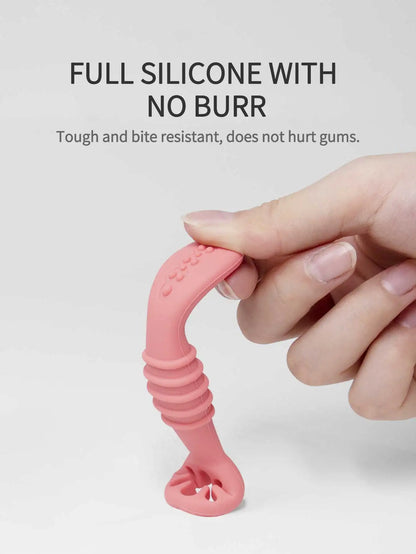 Baby Silicone Training Spoon Set